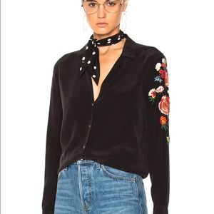 Equipment Adalyn Silk Blouse